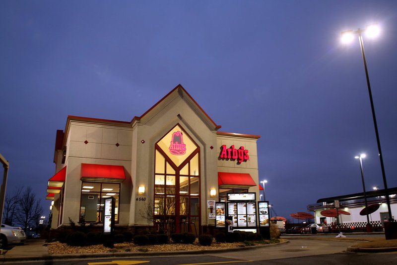 Arkansas Democrat-Gazette/THOMAS METTHE -- 1/17/2019 --
Two companies bought eight Arby's restaurant buildings, including the one at 4560 E. McCain Blvd. in Pulaski County for more than $8.4 million last month. 