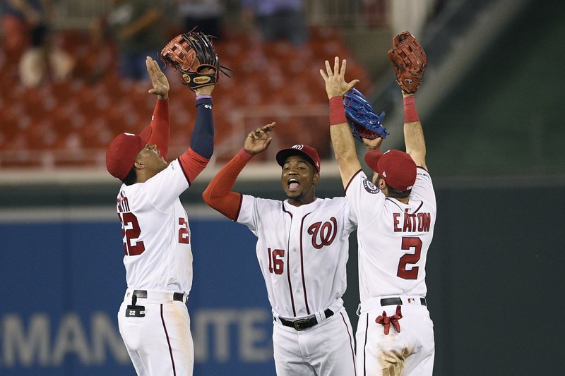 Red-hot Eaton moves Nationals closer to playoffs