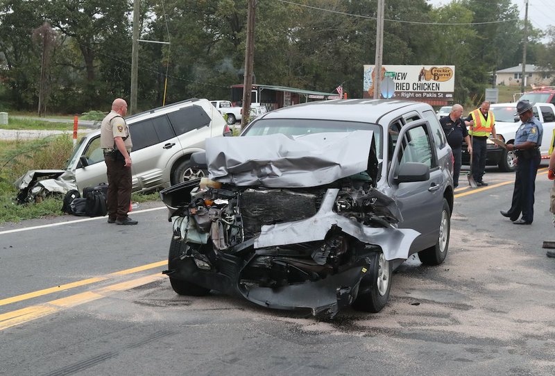 Headon collision injures two Hot Springs Sentinel Record