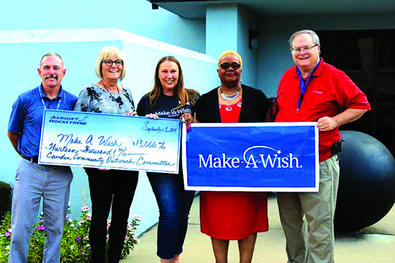 Aerojet raises money for MakeAWish program