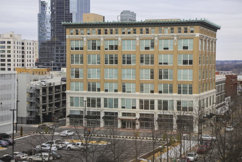 FILE — The Mann Building in downtown Little Rock is shown in this 2014 file photo.