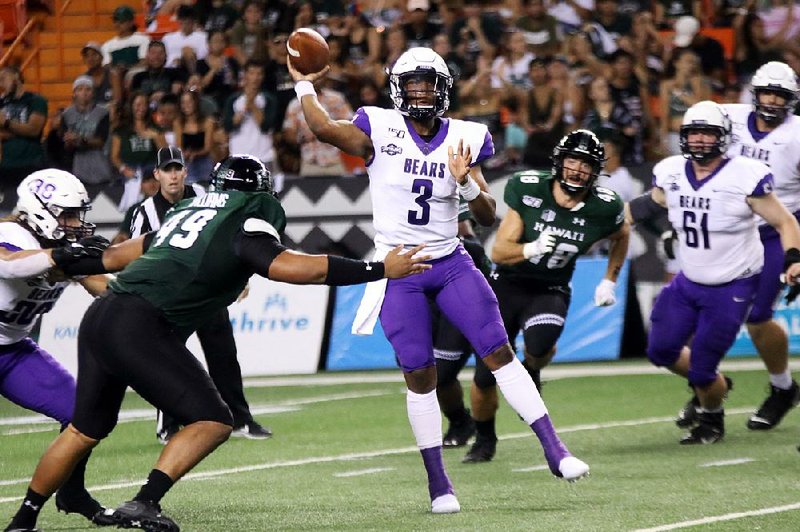 Central Arkansas sophomore quarterback Breylin Smith said the Bears can use off time after traveling to play Hawaii last week. “It takes you a while to get back on track, so this is really good timing for a break,” he said.