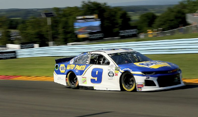 Chase Elliott, who won a road course race at Watkins Glen, calls today’s road course race at Charlotte Motor Speedway “treacherous.” Elliott need to finish 16th or better to stay alive in the playoff chase for the NASCAR Monster Energy Cup Series title. 
