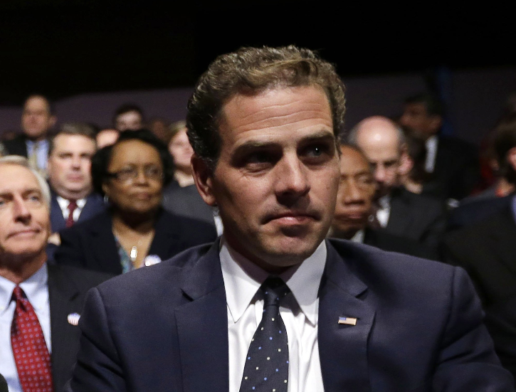 FILE — In this 2012 file photo, Hunter Biden waits for the start of his father's debate at Centre College in Danville, Ky. (AP Photo/Pablo Martinez Monsivais, File)