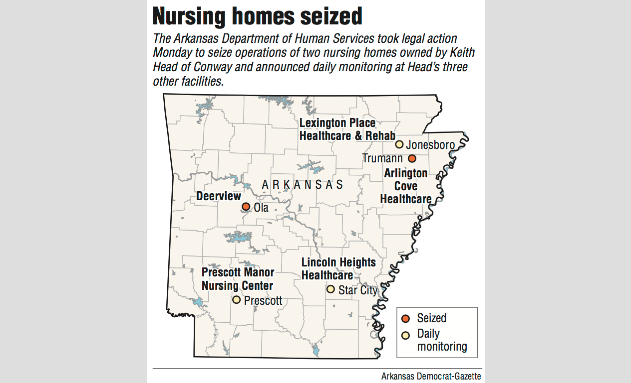 State Takes Over 2 Nursing Homes Watching 3 More