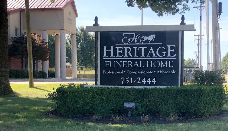 The Heritage Funeral Home in Springdale.