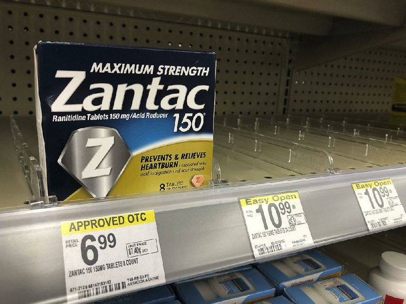 Walmart Inc. has suspended the sale of all over-the-counter  versions of the gastric-acid blocker ranitidine, the active ingredient in Zantac, over concern that some may contain cancer-causing contaminants. 