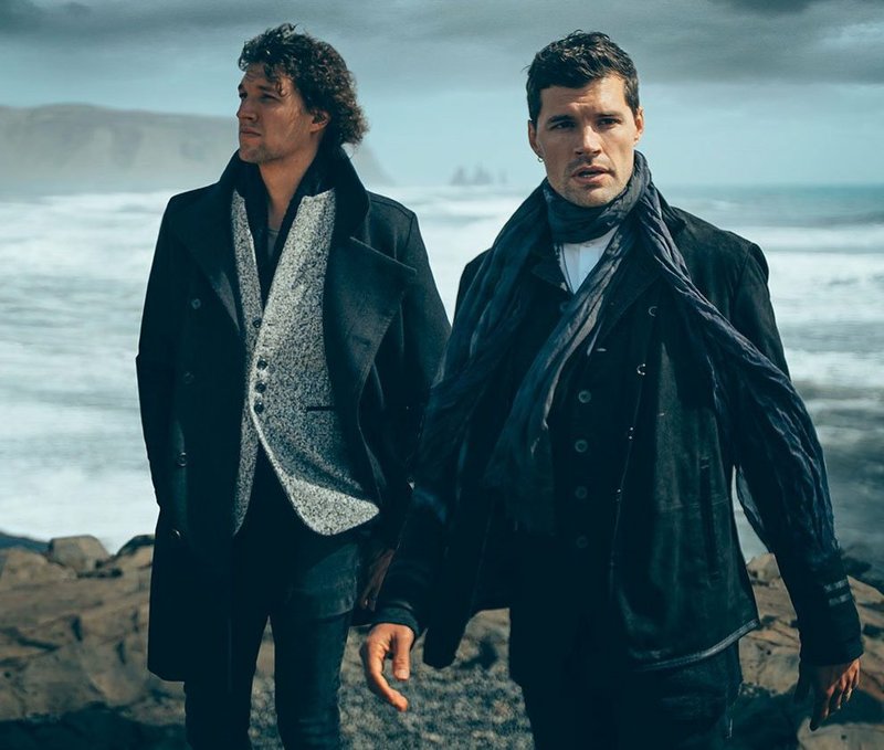 Brothers Luke (left) and Joel Smallbone of Christian pop band For King &amp; Country bring their burn the ships tour to Simmons Bank Arena in North Little Rock on Sunday. Special to the Democrat-Gazette