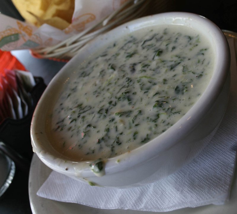 Blue Mesa's white cheese dip will be among the Thursday Blue Mesa offerings at Red Door. Democrat-Gazette file photo