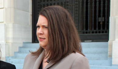 ACLU Arkansas interim director Holly Dickson is shown in this file photo.