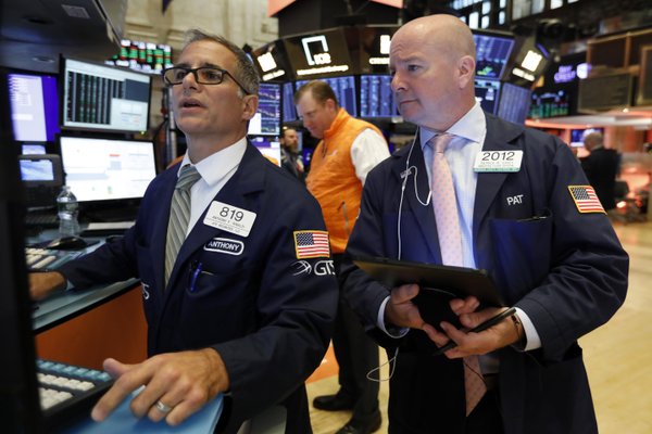 Jobs report buoys stocks; Dow index up 372 points