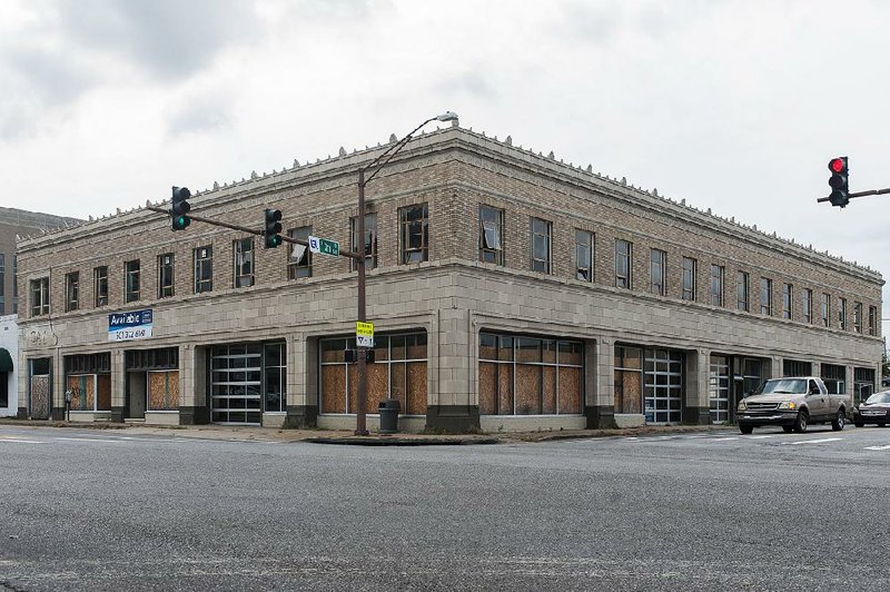 The Gay Oil Co. building at 300 S. Broadway in Little Rock was built in the 1920s and is on the National Register of Historic Places. 