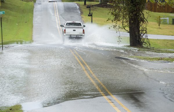 Heavy Rain Causes Road Closures | Northwest Arkansas Democrat-Gazette