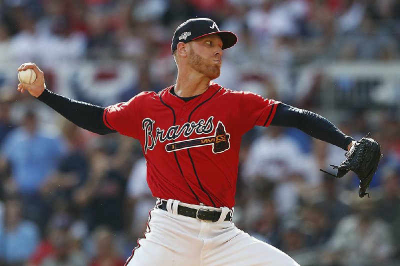 Mike Foltynewicz takes the mound for the Atlanta Braves today as they take on the St. Louis Cardinals in a winner-take-all Game 5 of their National League division series at SunTrust Park in Atlanta. 