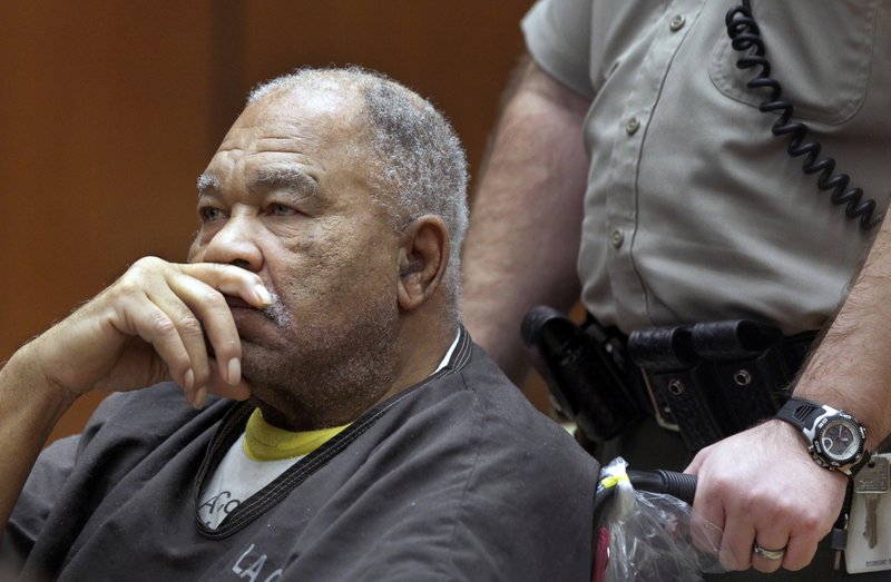 The Associated Press SERIAL KILLER: In this March 4, 2013, file photo, Samuel Little appears at Superior Court in Los Angeles. Little, pronounced by the FBI the most prolific serial killer in U.S. history, has confessed to more than 90 slayings committed across the country between 1970 and 2005.