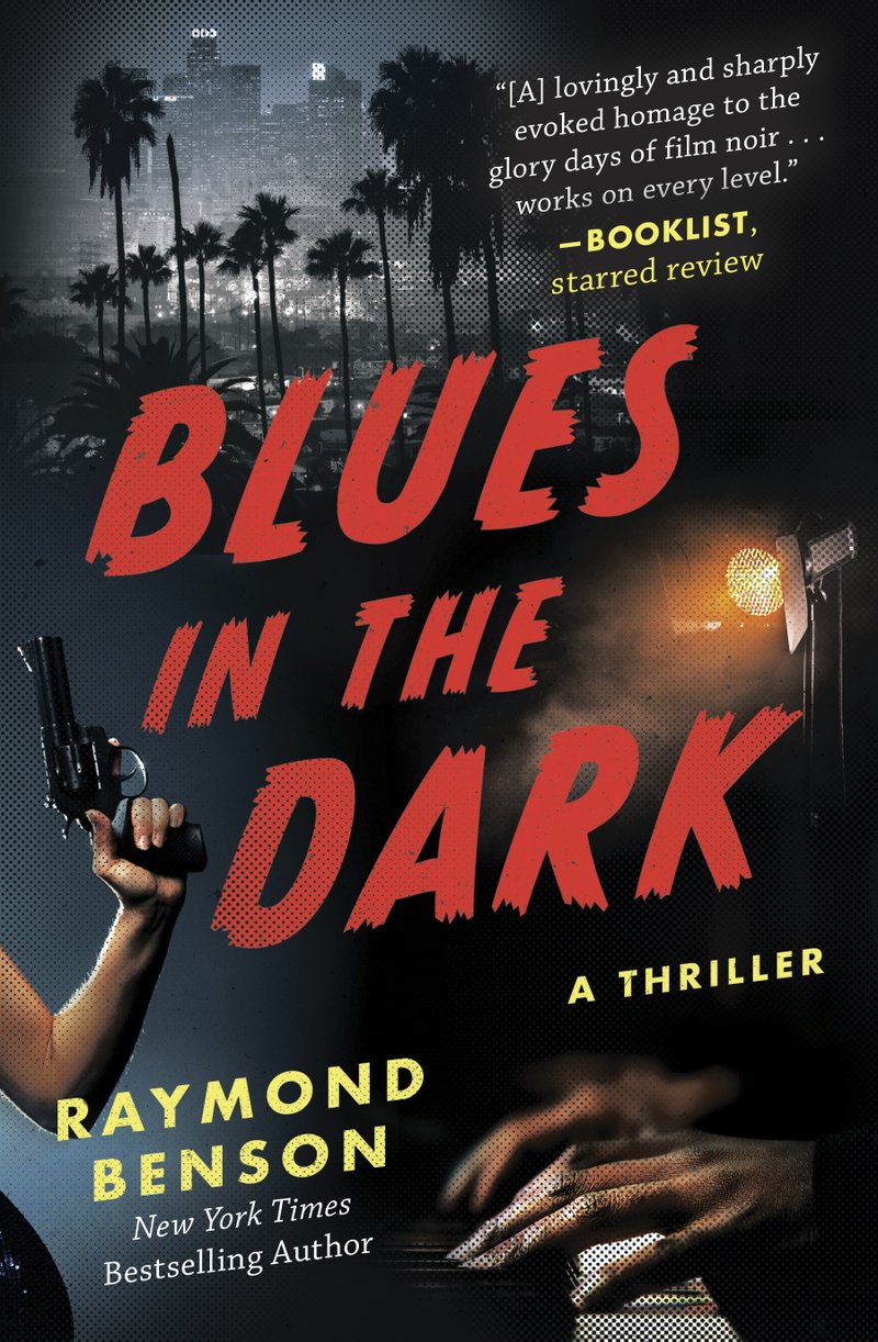 This cover image released by Arcade Books shows "Blues in the Dark" by Raymond Benson. (Arcade via AP)