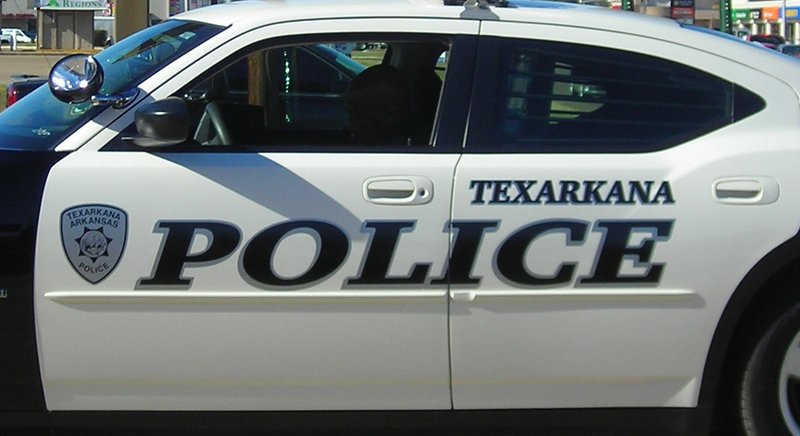 A Texarkana, Ark. police car is shown in this Dec. 7, 2007 file photo. (The Texarkana Gazette, Terri Richardson)