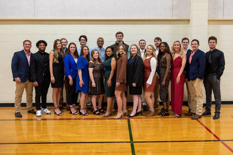 Six SAU students from the Magnolia area were included in the University’s 22-person fall 2019 homecoming court.