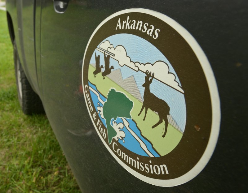 An Arkansas Game & Fish Commission vehicle is shown in this 2016 file photo.