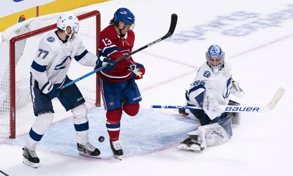 Vasilevskiy Leads Lightning To A 3-1 Win Over Canadiens | Hot Springs ...