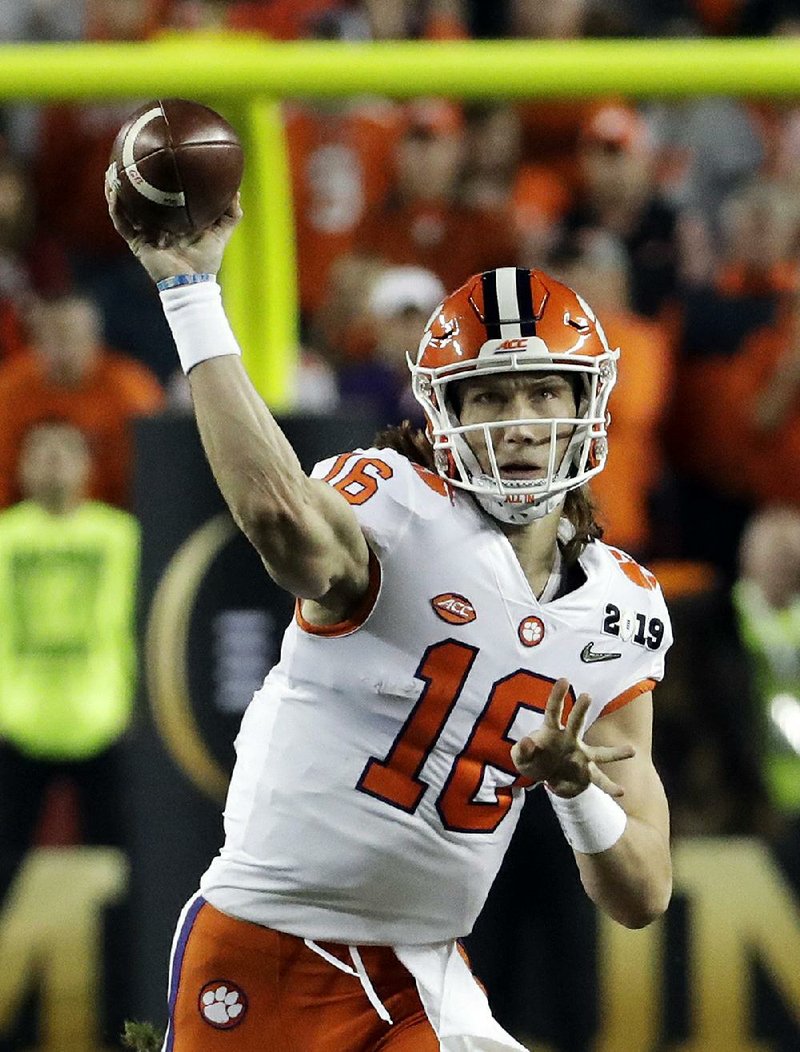 Quarterback Trevor Lawrence and the No. 3 Clemson Tigers are the only team from the Atlantic Coast Conference ranked in the top 25, bringing national recognition to a conference that hasn’t had much else to hang its hat on. 