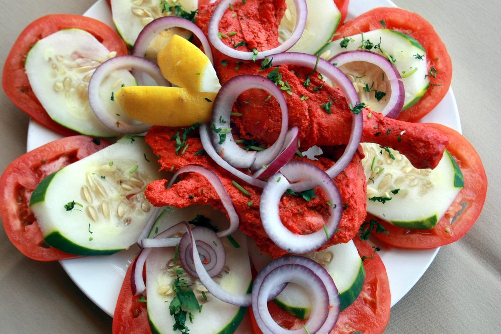 Tandoori chicken at Little Rock's Taj Mahal Indian Kitchen. Democrat-Gazette file photo