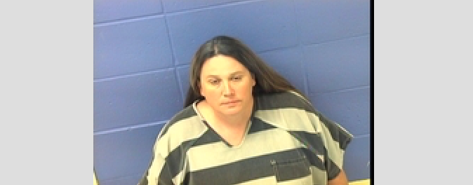 Karen Todd is shown in this booking photo from the Faulkner County jail.