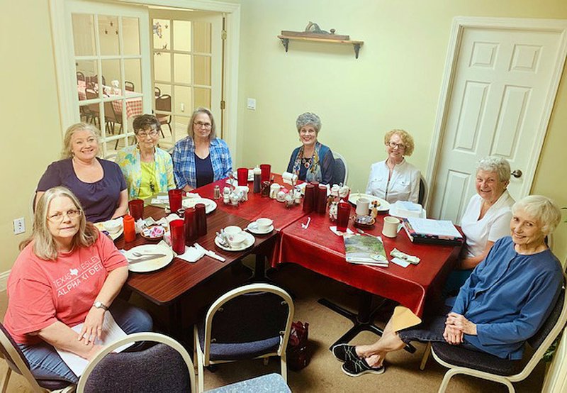 Members of the Show Committee are, from left, Judy Pugh, Ginger Serpas, Sally Patterson, Lynne Nooner, Katie Reed, Jo Knight, Kay Latta and Shari Hinz. Not pictured are Becky Denny, Joy Dressler, Mary Frans, Cathy Goble, Lynn Holberton, Lee King and Becky Winham. - Submitted photo