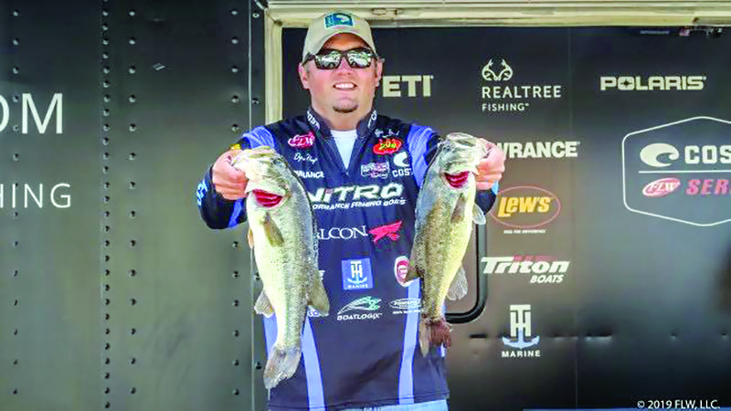 Winner: Dylan Hays, a professional angler from El Dorado, won the Costa FLW Series at Lake of the Ozarks presented by Evinrude last weekend. 