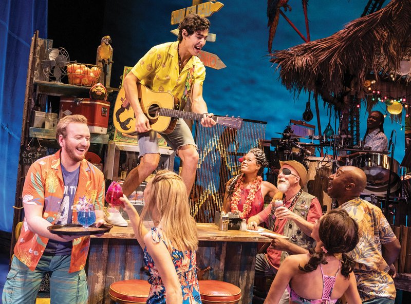 Photo courtesy Matthew Murphy On the cover: Direct from Broadway, Jimmy Buffett's "Escape to Margaritaville" is showing at the Walton Arts Center in Fayetteville Oct. 22-27 as part of the show's first national tour.