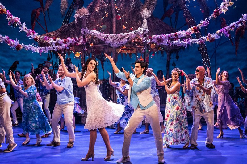 Photo courtesy Matthew Murphy All of your favorite Jimmy Buffett tunes, and a few brand new ones, are part of the musical "Escape to Margaritaville." The show that USA Today calls "a little slice of paradise!" and Entertainment Weekly raves "will knock your flipflops off!" opened on Broadway in 2018 and makes its Arkansas debut Oct. 22 as part of its first national tour. story.lead_photo.caption