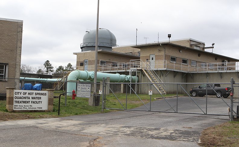 The Ouachita Water Treatment Plant. - File photo from December 2015 by Richard Rasmussen of The Sentinel-Record.