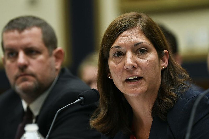 FBI Deputy Assistant Director for Counterintelligence Nikki Floris testifies Tuesday before the House Judiciary Committee on election security. 