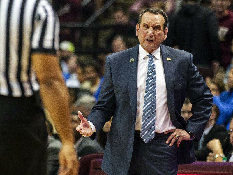 Duke Coach Mike Krzyzewski and the Blue Devils are ranked No. 4 in the preseason Associated Press Top 25 poll and are the favorites to win the Atlantic Coast Conference. 