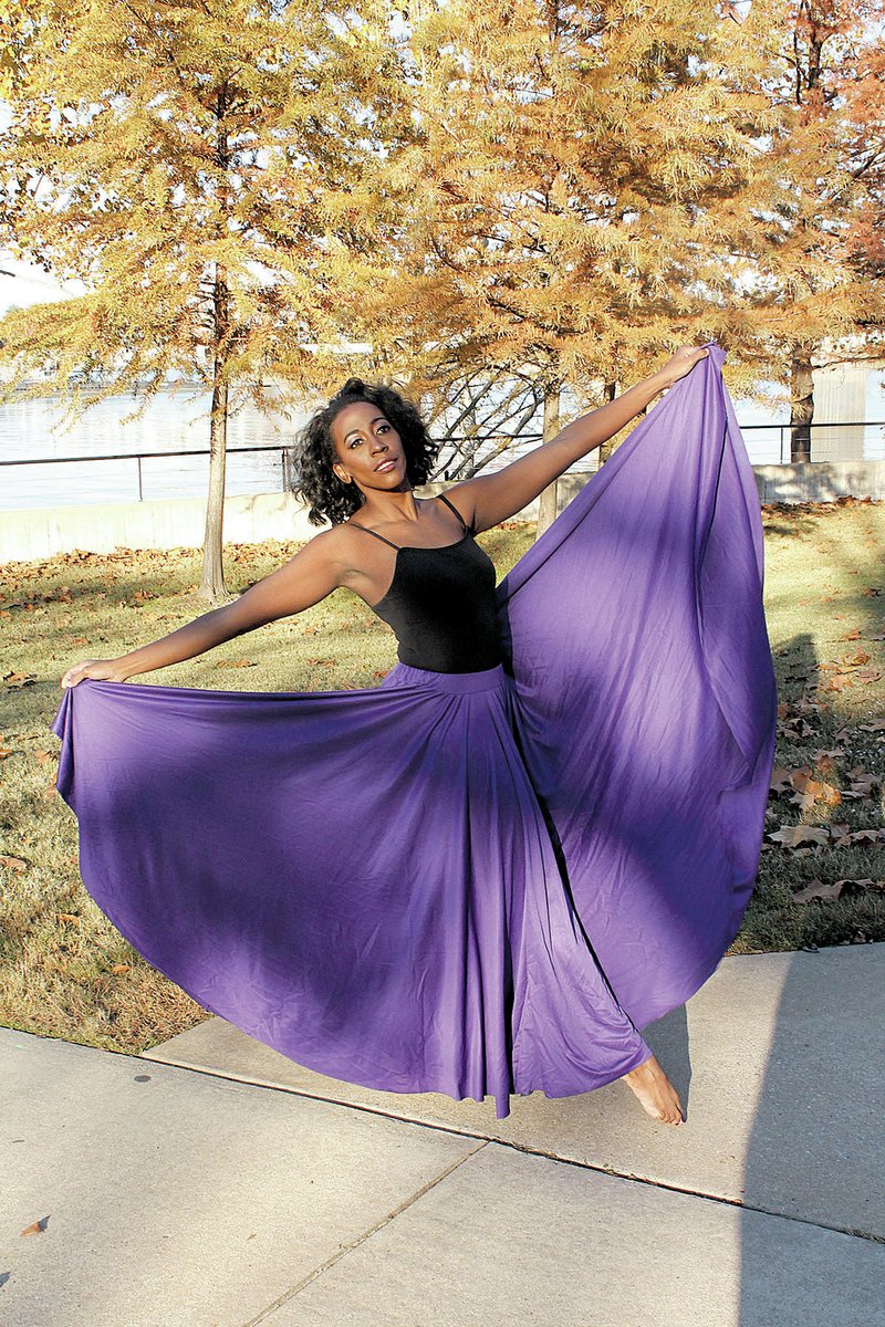 Brandy Mimms is the dancer also known as Unique who has started a deaf dance troupe in Little Rock. The troupe will hold its first dance concert Saturday at Southwest Community Center on Baseline Road. Special to the Democrat-Gazette