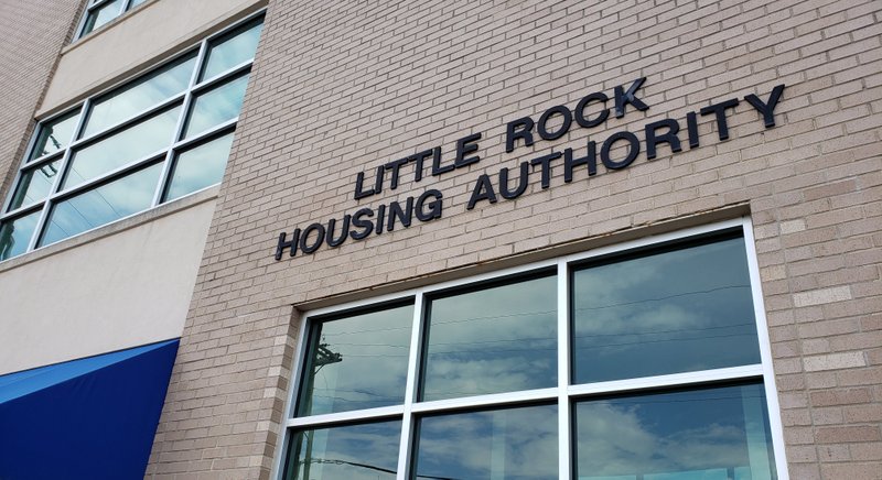 FILE — The Little Rock Housing Authority office is shown in this 2019 file photo.