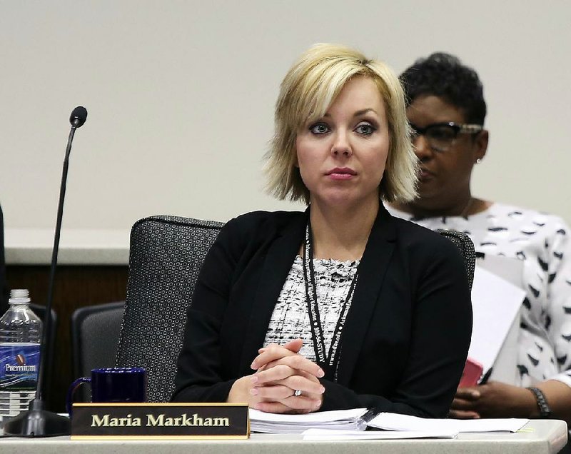 Arkansas Department of Higher Education Director Maria Markham is shown in this file photo.