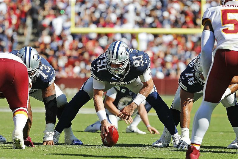 Dallas Cowboys deep snapper L.P. Ladouceur (91) waits to snap the ball in a 31-21 victory over the Washington Redskins on Sept. 15. Ladouceur, who is from Montreal and has been with the Cowboys since 2005, became a United States citizen on Sept. 9. 