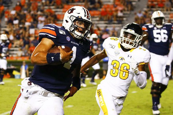 Auburn Losing QB To Transfer | Northwest Arkansas Democrat-Gazette