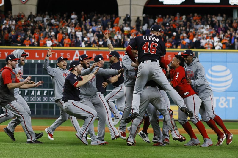 Nationals top Astros in Game 7 to win 1st World Series title