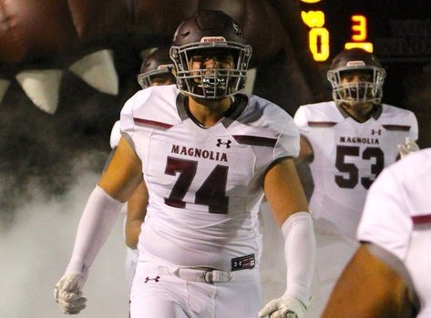 2021 offensive lineman Matthew Wykoff.
Photo courtesy of Jennifer Goebel.