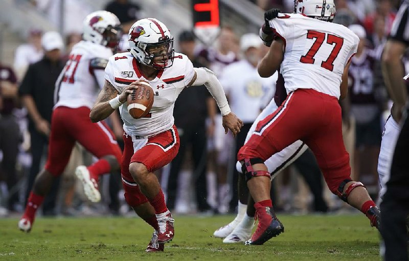 Lamar’s Jordan Hoy has passed for 1,611 yards and 8 touchdowns in eight starts this season, and has rushed for 400 yards and 8 touchdowns, tied for the third most in the Southland. Central Arkansas will travel to take on Lamar at 3 p.m. Central today. 