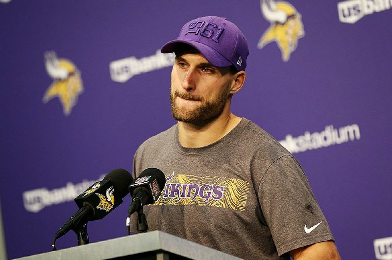 Vikings quarterback Kirk Cousins knows he's fighting for his