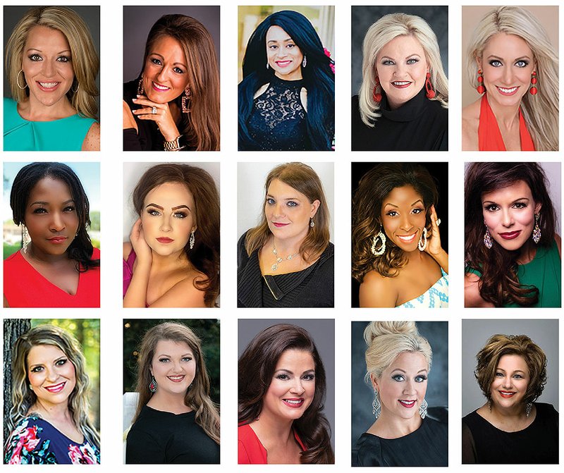 The contestants for Mrs. Arkansas America. - Submitted photo