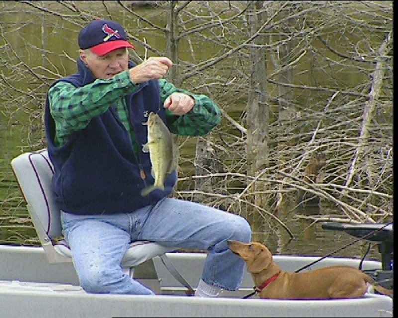 Jerry McKinnis, a longtime Little Rock resident who died Sunday, was best known for his television program The Fishin’ Hole, which featured fishing trips with celebrity guests. 