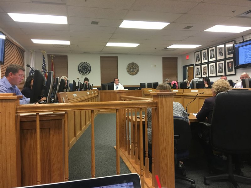 The Benton County Quorum Court is shown in Bentonville in this November 2019 file photo.