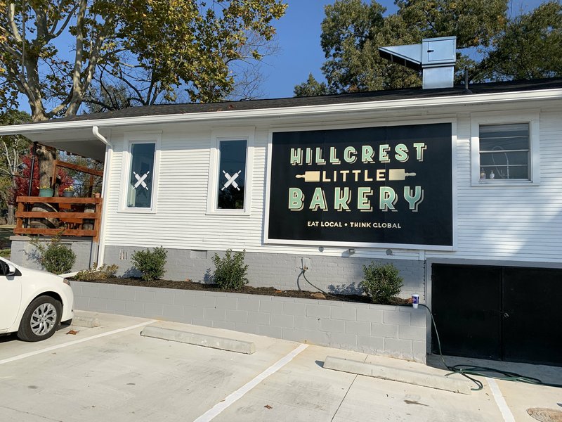 Hillcrest Little Bakery is set to open later this week at 203 N. Van Buren St., just north of West Markham, Little Rock. Arkansas Democrat-Gazette/Eric E. Harrison

