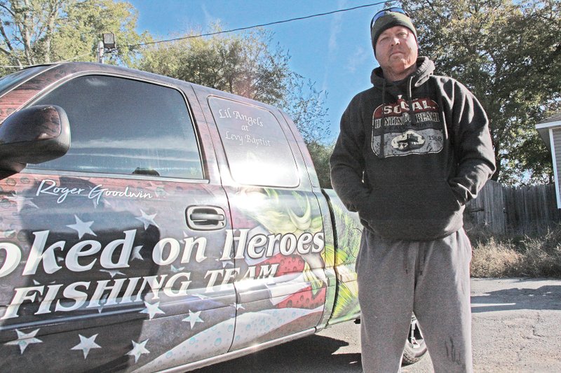 Roger Goodwin is the founder of Hooked on Heroes in Benton, a nonprofit organization that takes veterans on fishing trips as a form of therapy. Goodwin, a veteran himself, started the organization in 2015 and said fishing is the best way he knows to give back to other veterans. 