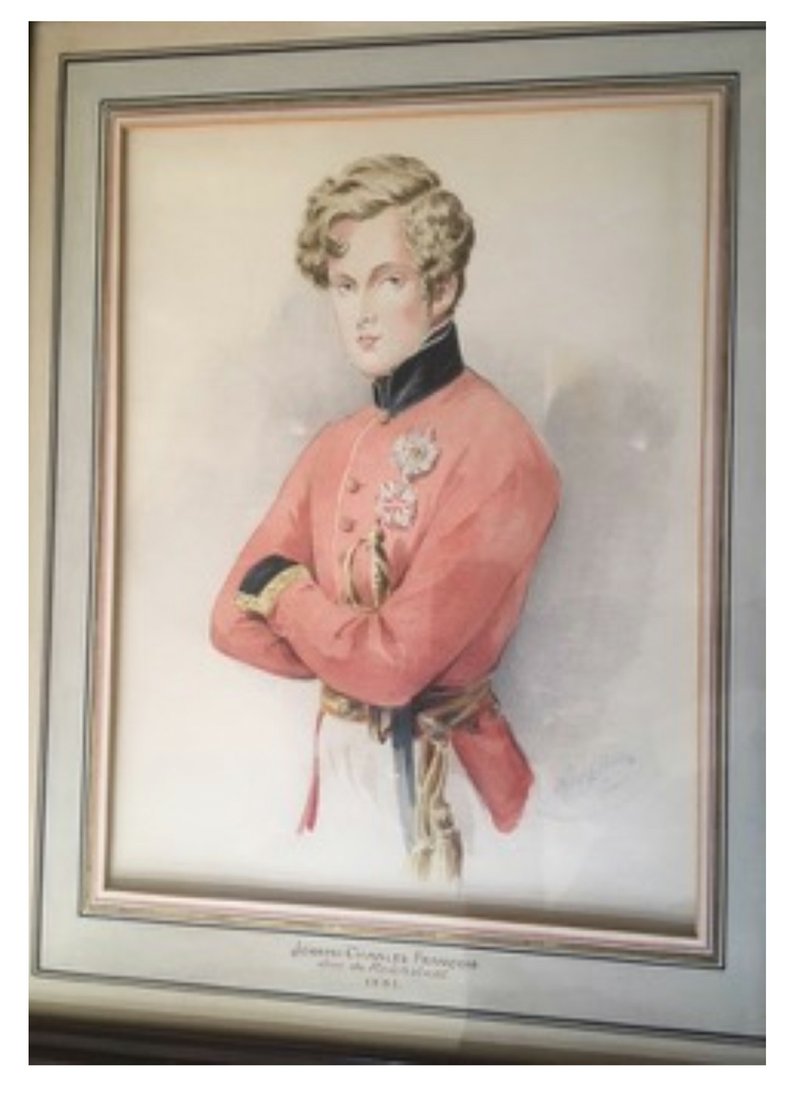 TNS This painting depicts the youthful, romantic, but doomed Napoleon II.