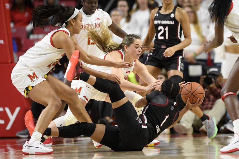 No 8 South Carolina Beats No 4 Maryland In Early Showdown